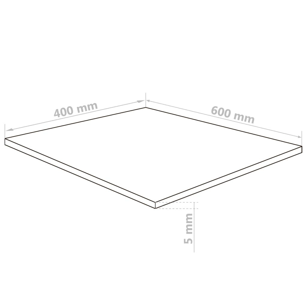 Clear Acrylic Glass Sheets 5 pcs 40x60 cm 5 mm